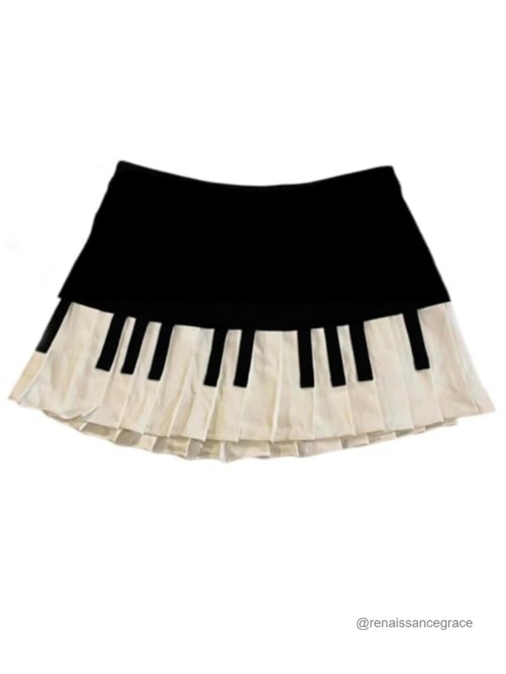 Women's High Waisted Pleated Mini Skirt Polyester Dark Whimsy Twee Y2K Cosplay